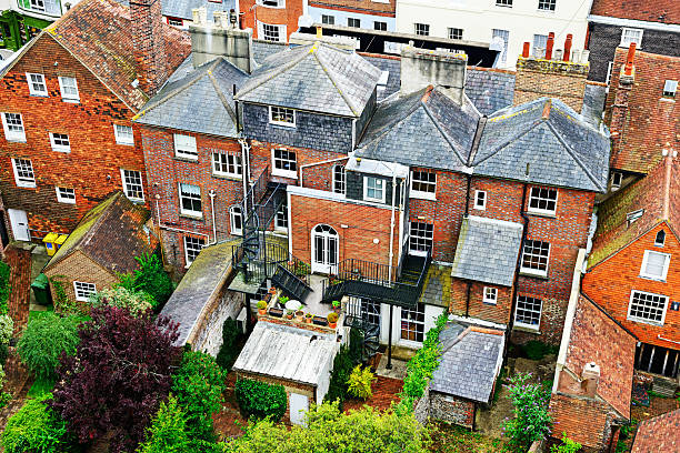 istock Town houses in Lewes, England 186682594