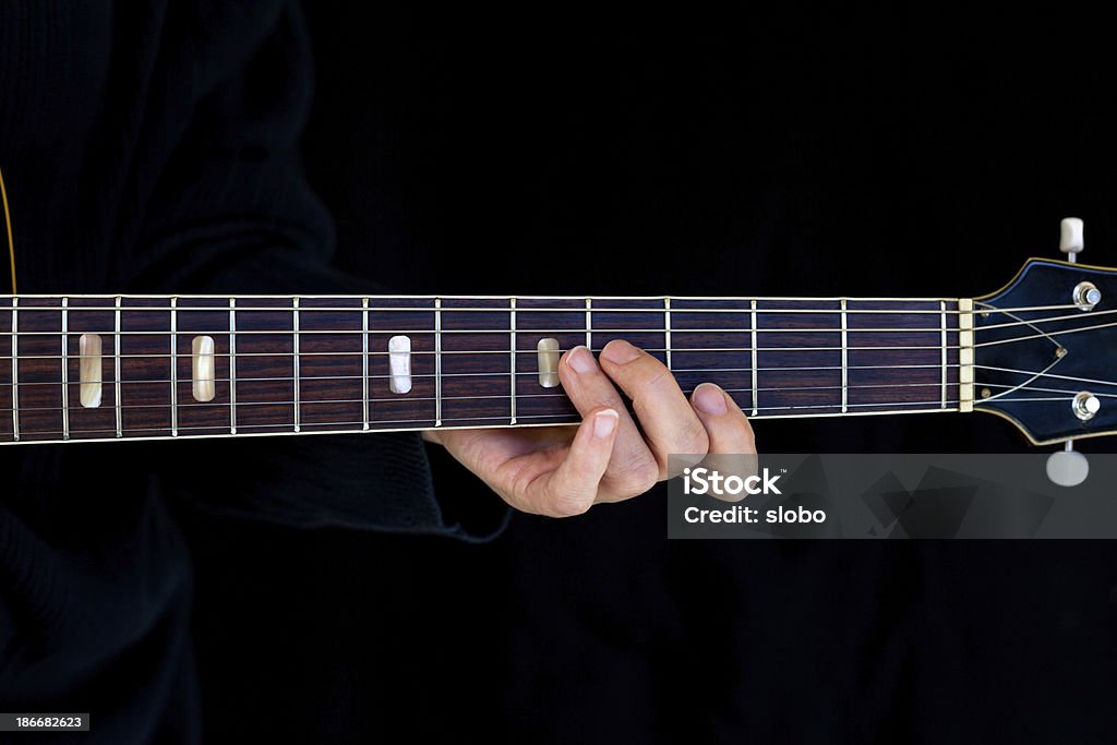 Jogar de Acordes de Guitarra - Royalty-free Acorde Foto de stock