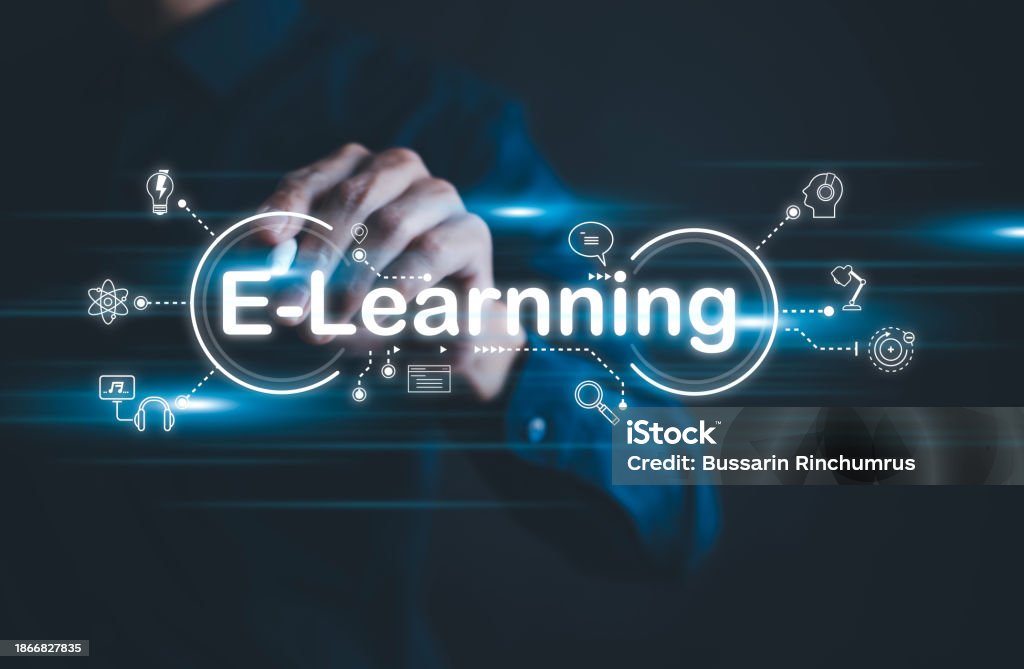 Professional Elearning Concept Education Online Or Elearning Concept Elearning Certificate And Online ...
