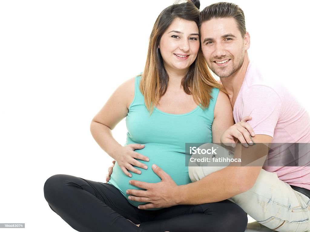妊娠中のカップル - 2人のロイヤリティフリーストックフォト