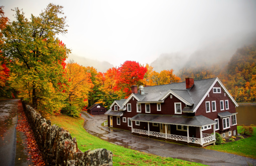 Autumn in Dixville Notch,New Hamshire