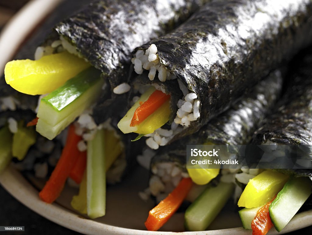 Casa feita de Sushi - Foto de stock de A Vapor royalty-free