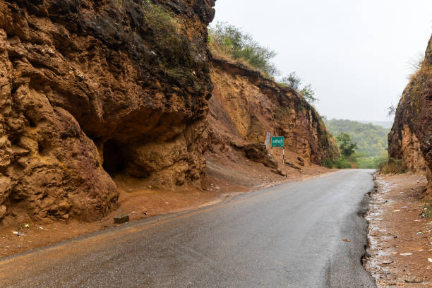 istock Haldighati is a historical mountain pass war place at rainy day from different angle 1866857999