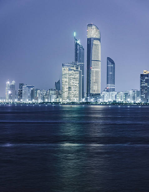 istock Abu Dhabi New Waterfront and Central Market Towers 186686629