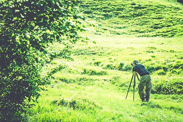 istock Nature Wildlife Photographer in Action 186686810