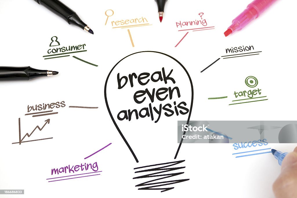 Break even analysis ideas for Break even analysis Breaking Stock Photo