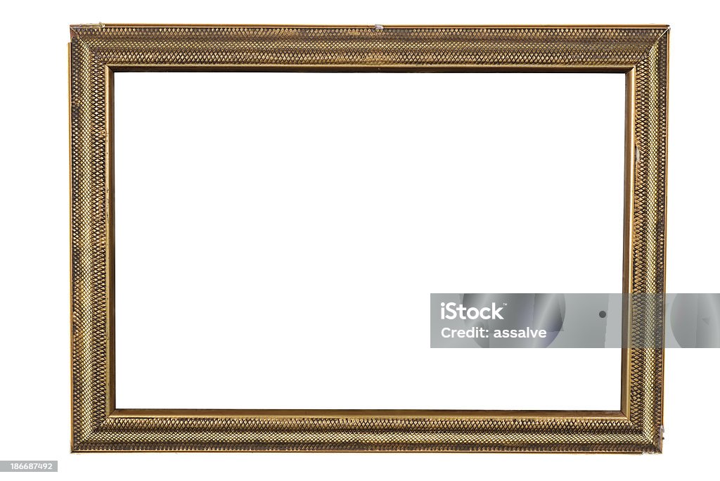 Foto frame danneggiate - Foto stock royalty-free di Ampio