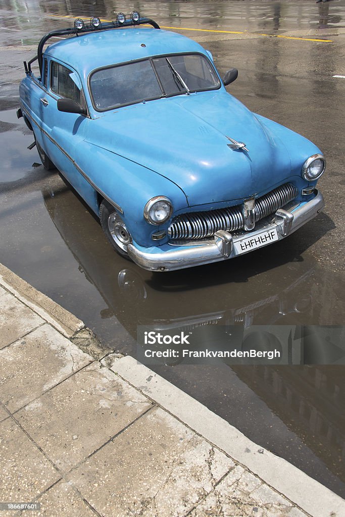 Azul Vintage traslado - Foto de stock de 1950-1959 libre de derechos