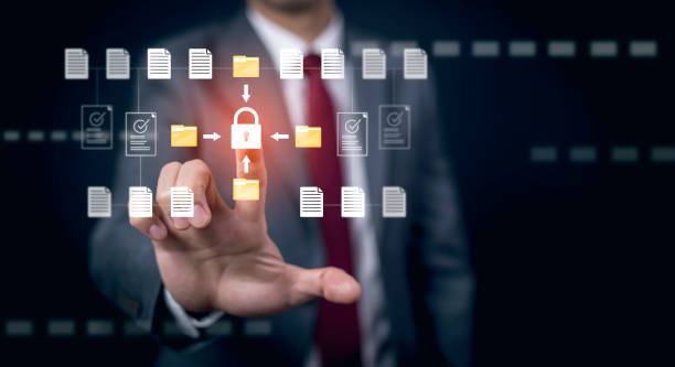 istock Cyber security and Security password login online concept  Hands typing and entering username and password of social media, log in with smartphone to an online bank account, data protection hacker 1866878366
