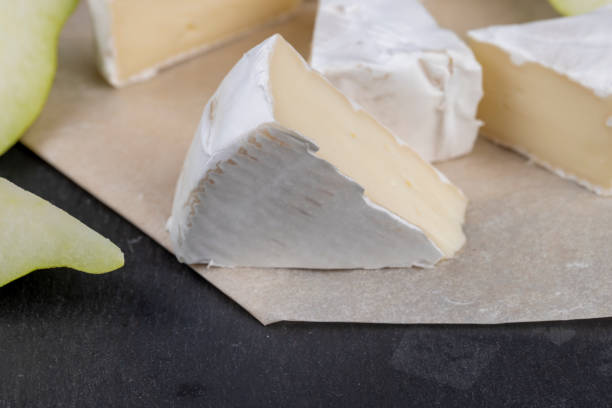 istock soft fresh cheese with noble white mold that you can eat 1866878681