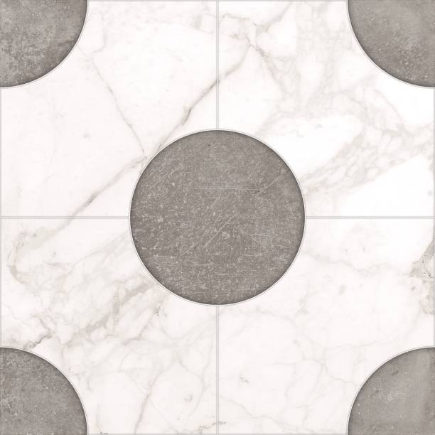 istock Ceramic tiles design. Marble and wooden textured. Parquet floor elements. 1866883251