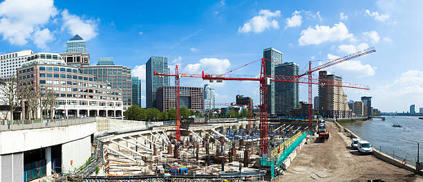 Canary Wharf Construction Site - London