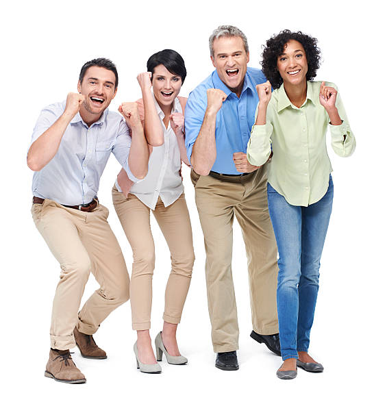 istock Celebrating yet another business success 186689156