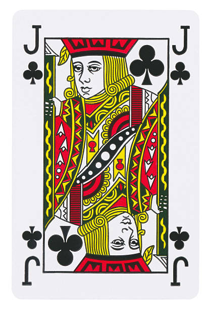 istock Jack Of Clubs Isolated (clipping path included) 186689168