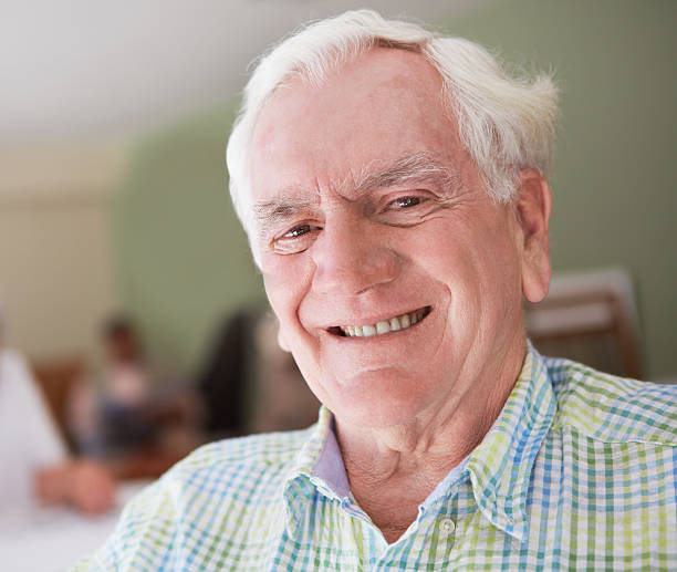 istock He's a happy grandfather 186689242