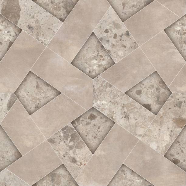 istock Ceramic tiles design. Marble and wooden textured. Parquet floor elements. 1866897607