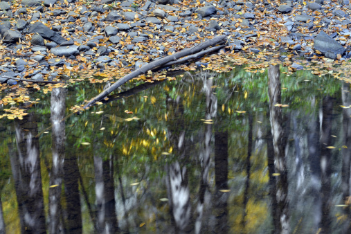 Dingmans Creek in Autumn, Delaware Water Gap National Recreation Area, Pennsylvania, USA