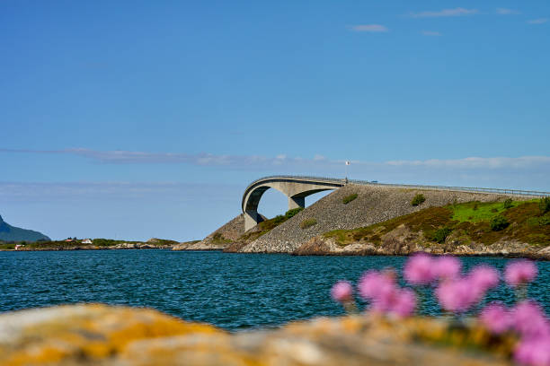 istock popular bridge along the famous atlantic road in Norway 1866912564