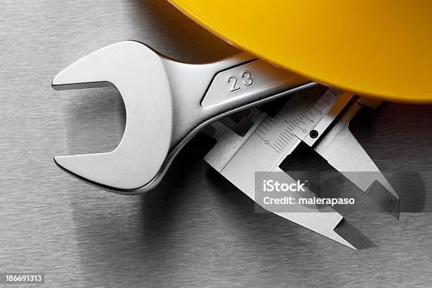 Tools Stock Photo - Download Image Now - Wrench, Adjustable Wrench, Art And Craft