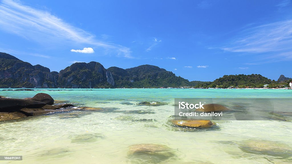 Koh Phi Phii Don. Tailândia - Royalty-free Ao Ar Livre Foto de stock