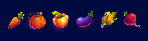 ilustraciones, imágenes clip art, dibujos animados e iconos de stock de ilustraciones vectoriales de icono de color de verduras orgánicas conjunto grande - beet common beet isolated red