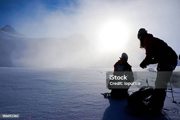 Storm On The Ice Stock Photo - Download Image Now - Adult, Adversity, Assistance