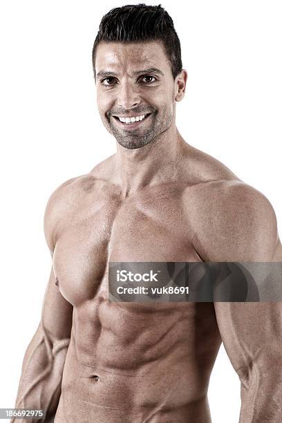 Handsome Guy Stock Photo - Download Image Now - 30-34 Years, Abdomen, Abdominal Muscle