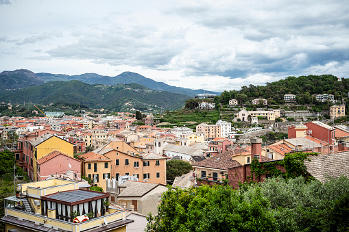 Panoramic sight of Portoferraio in Elba Island, Tuscany, Italy.