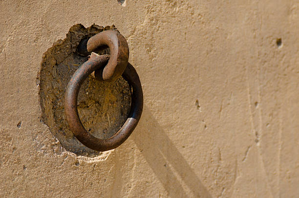 Hand Forged Iron Wall Ring at Bent's Old Fort