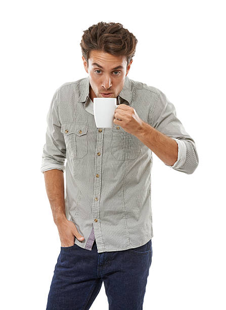 istock Too hot to drink 186693173