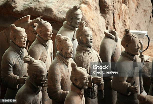 테라코타 병마용갱 Qin Dynasty에 대한 스톡 사진 및 기타 이미지 - Qin Dynasty, 경외감, 고고학