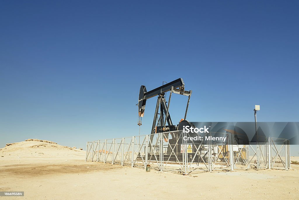 Arabian Ölindustrie gut pumps - Lizenzfrei Naher Osten Stock-Foto