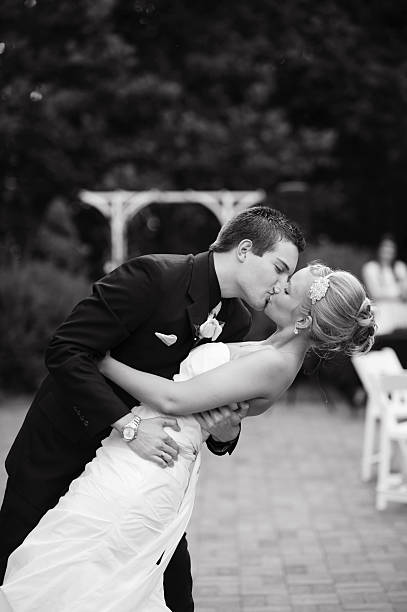 istock Groom Kissing Bride 186696213
