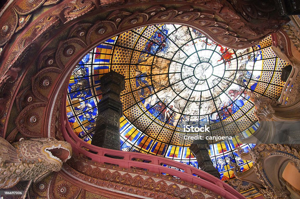 Teto do Museu erawan na Tailândia - Royalty-free Banguecoque Foto de stock