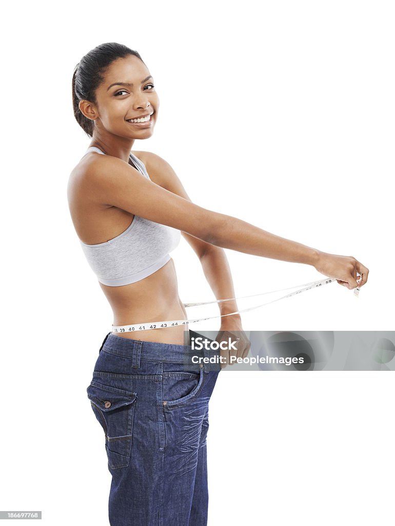Потеря веса каждый день - Стоковые фото 20-24 года роялти-фри