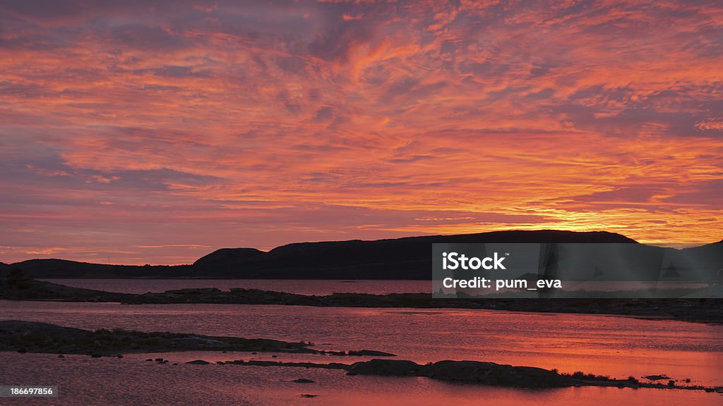 Tramonto sulla Costa - Foto stock royalty-free di Ambientazione esterna