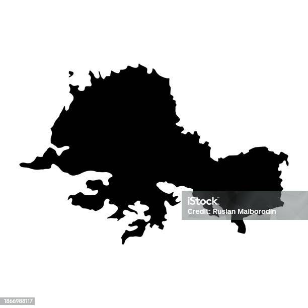 Ilustración de Mapa De La Provincia De Hwanghae Del Sur División