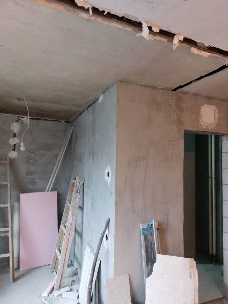 istock Abounded house building and renovation photo. 1866990733