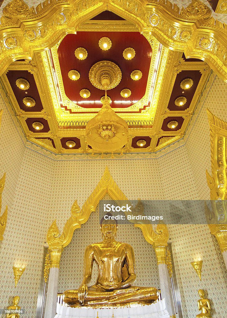 Goldenen Buddha, einfarbige Gold Thailand - Lizenzfrei Alt Stock-Foto