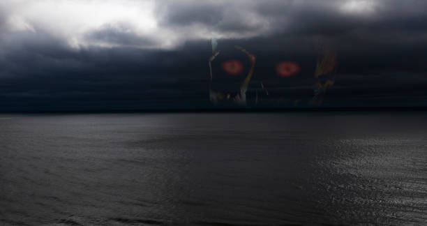 istock Omen of danger in a storm approaching 1867027663