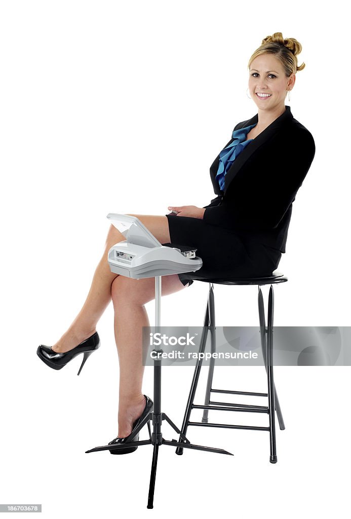 court reporter - Foto stock royalty-free di Stenografo