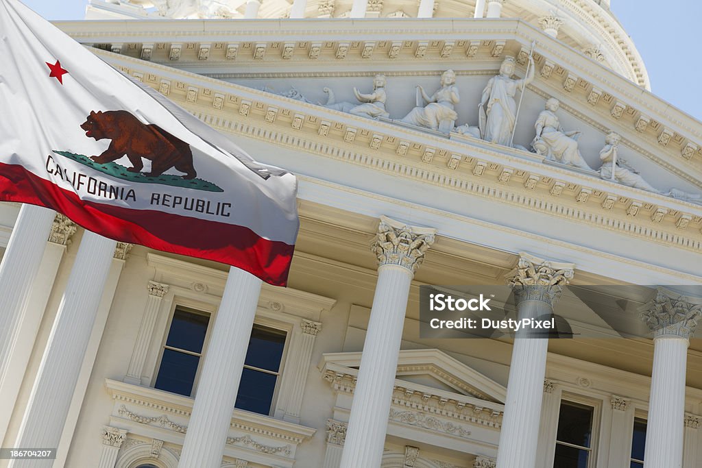 California State Capital - Lizenzfrei Kapitol von Kalifornien Stock-Foto