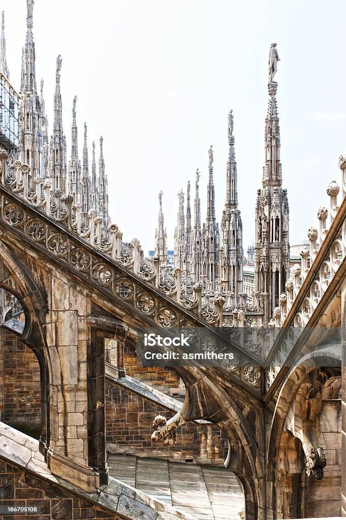 Duomo di Milano - Foto stock royalty-free di Ambientazione esterna
