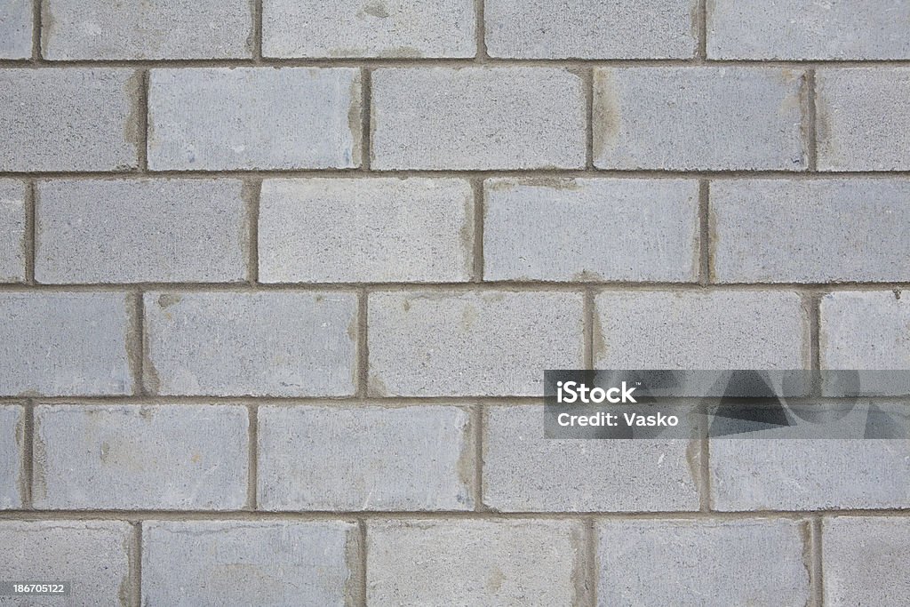 Betonblock Wand - Lizenzfrei Außenaufnahme von Gebäuden Stock-Foto