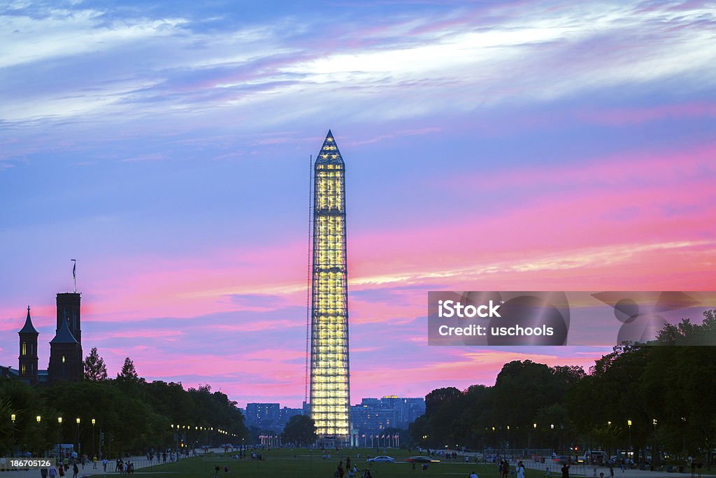 Памятник вашингтона, США - Стоковые фото Большой город роялти-фри
