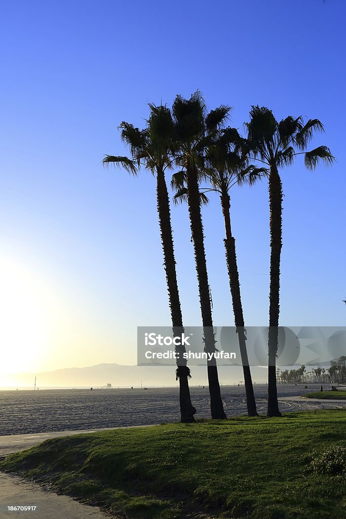 Santa Monica; Pier Sunset Sunset at Santa Monica, Los Angeles.. Amusement Park Stock Photo