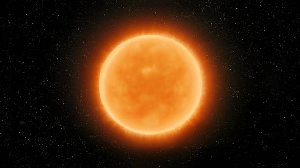 istock Betelgeuse star in space. Red supergiant isolated. 1867069837