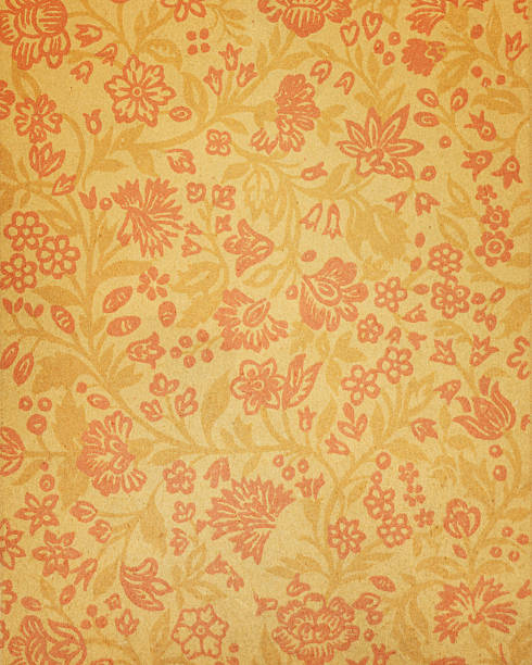 istock antique paper with floral pattern 186707305