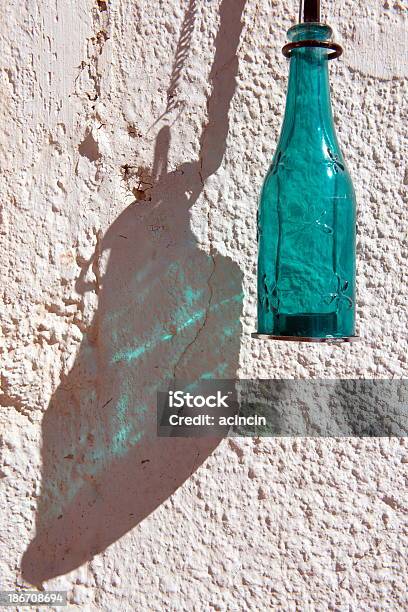 Bottle And Shadow Stock Photo - Download Image Now - Bottle, Close-up, Color Image