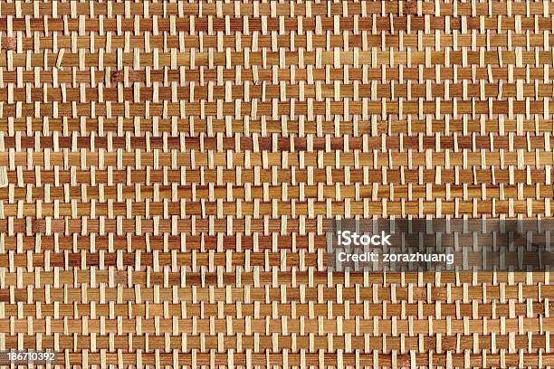 Foto de Textura De Fundo De Bambu e mais fotos de stock de Abstrato - Abstrato, Amarelo, Amarrado